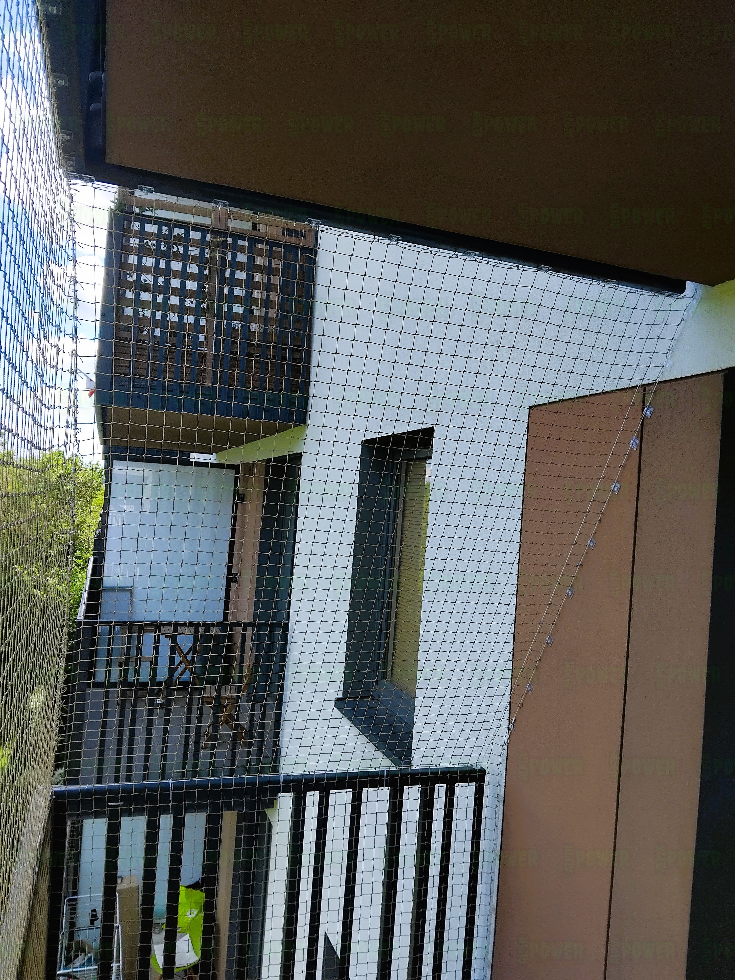  Siatka dla kotów na balkon montaż bez wiercenia