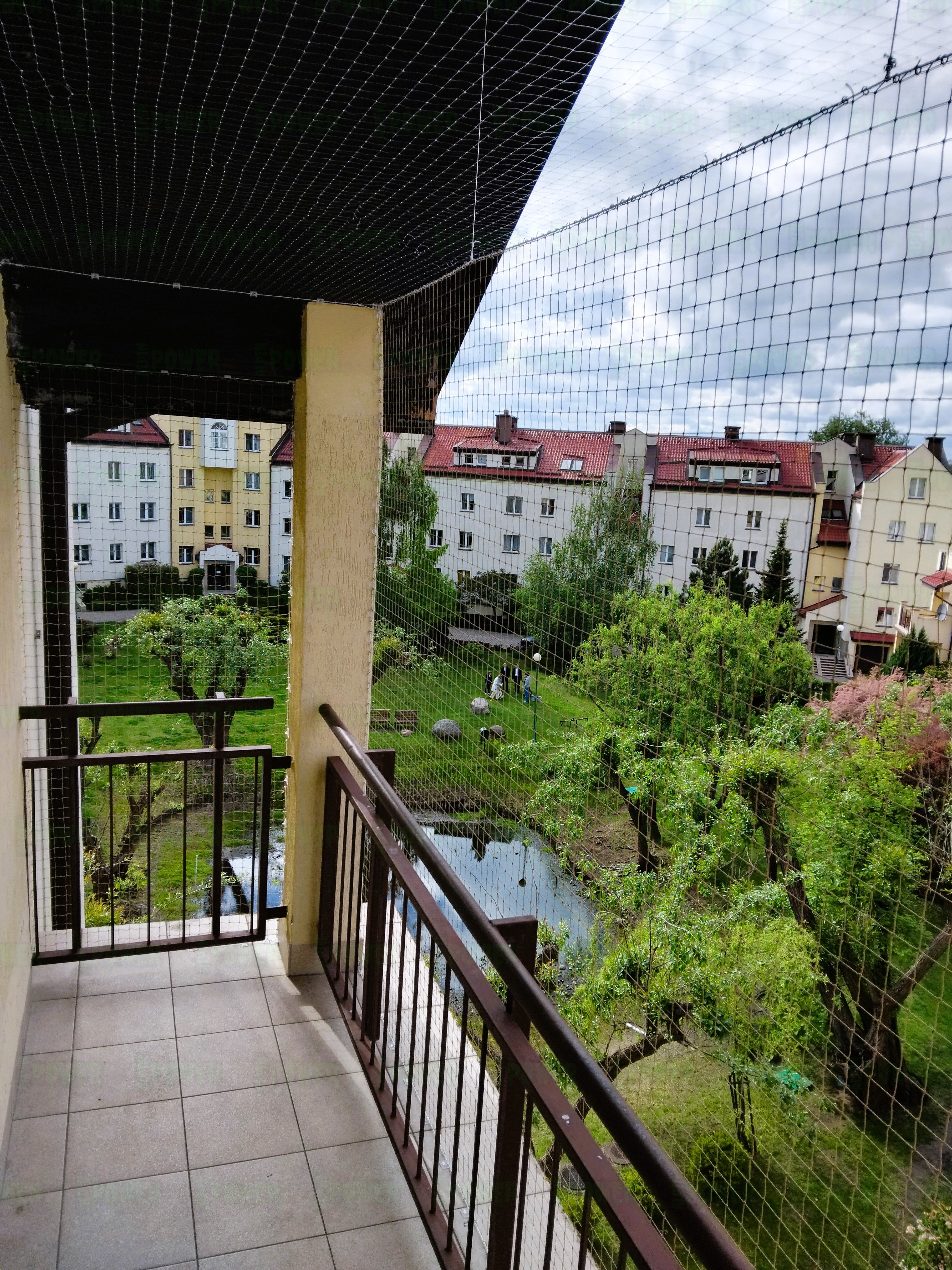  Siatka dla kota wzmocniona drutem i przezroczysta montaż Warszawa
