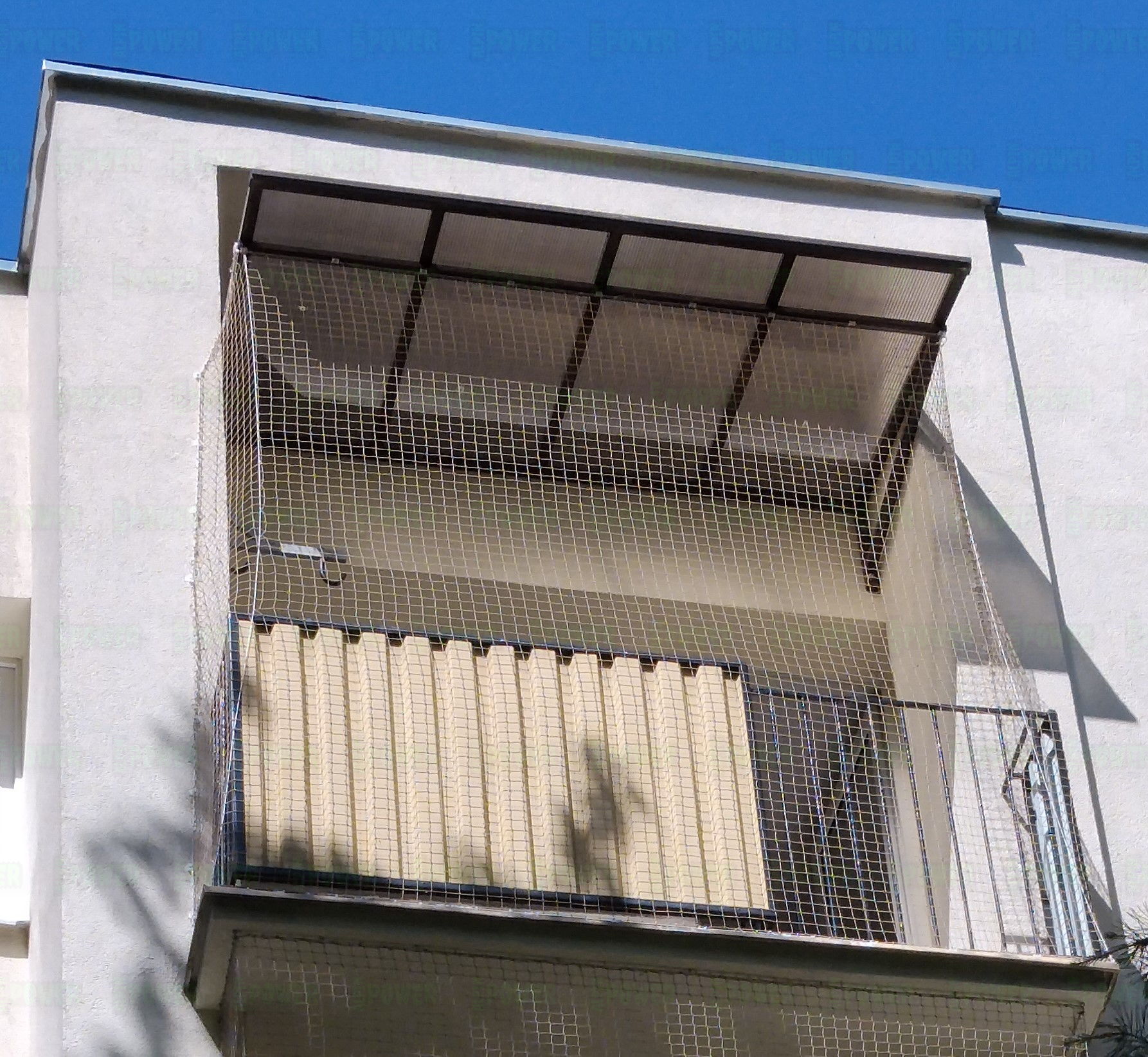  Siatka zabezpieczająca balkon dla kota montaż Warszawa