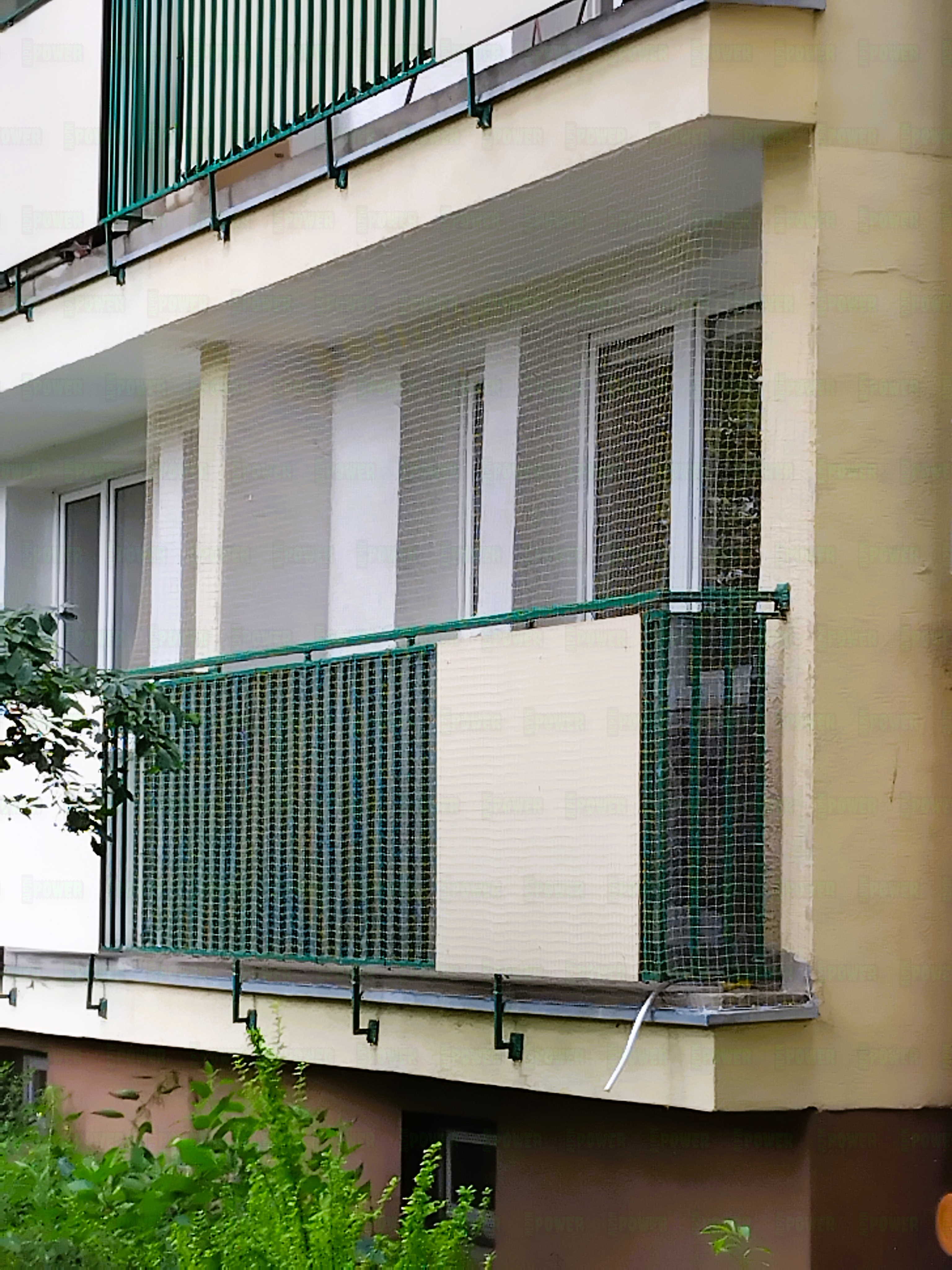  Siatka dla kota na balkon montaż bez wiercenia