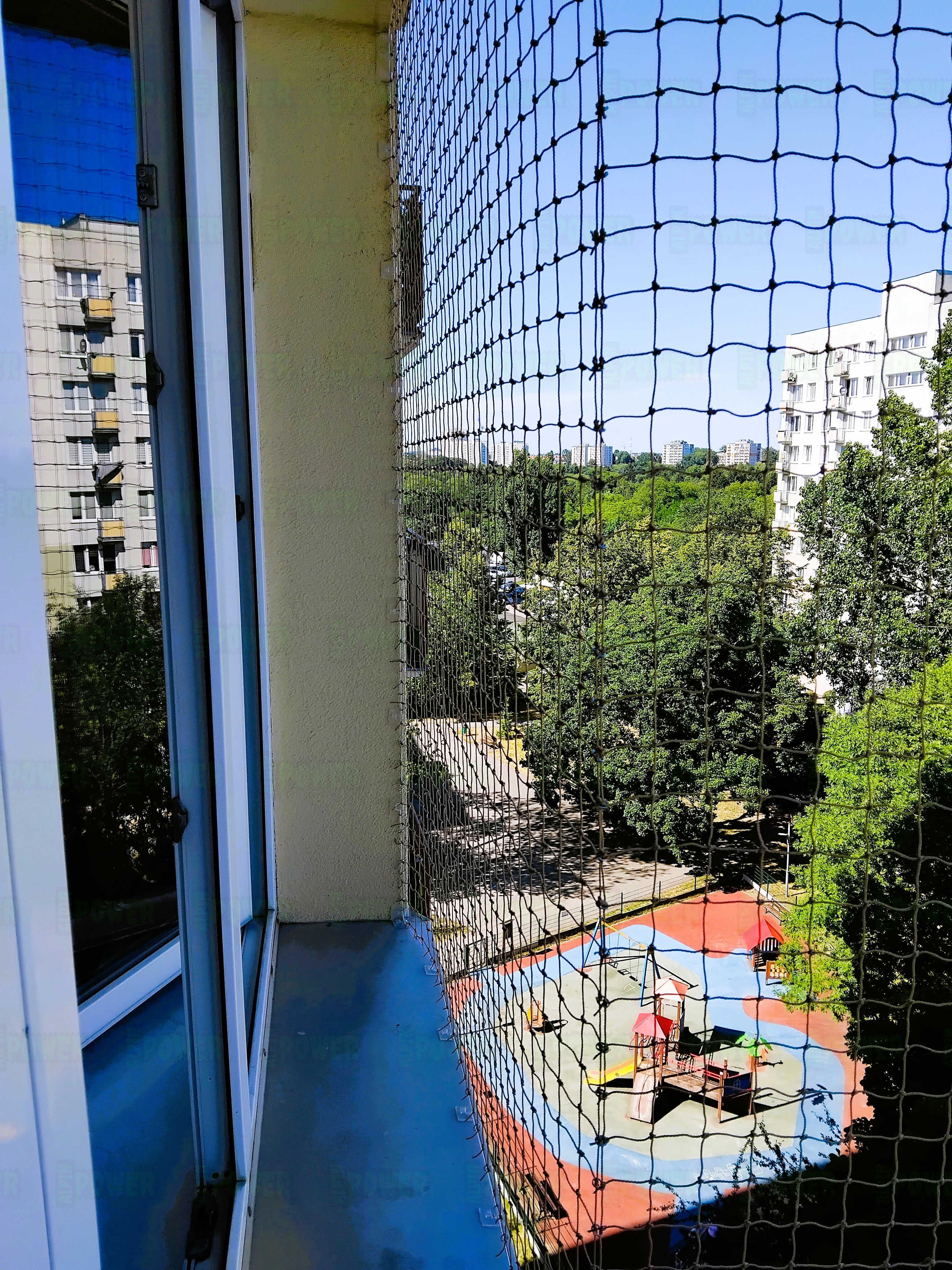  Siatka na okno Wzmocniona drutem dla kota bezinwazyjny montaż
