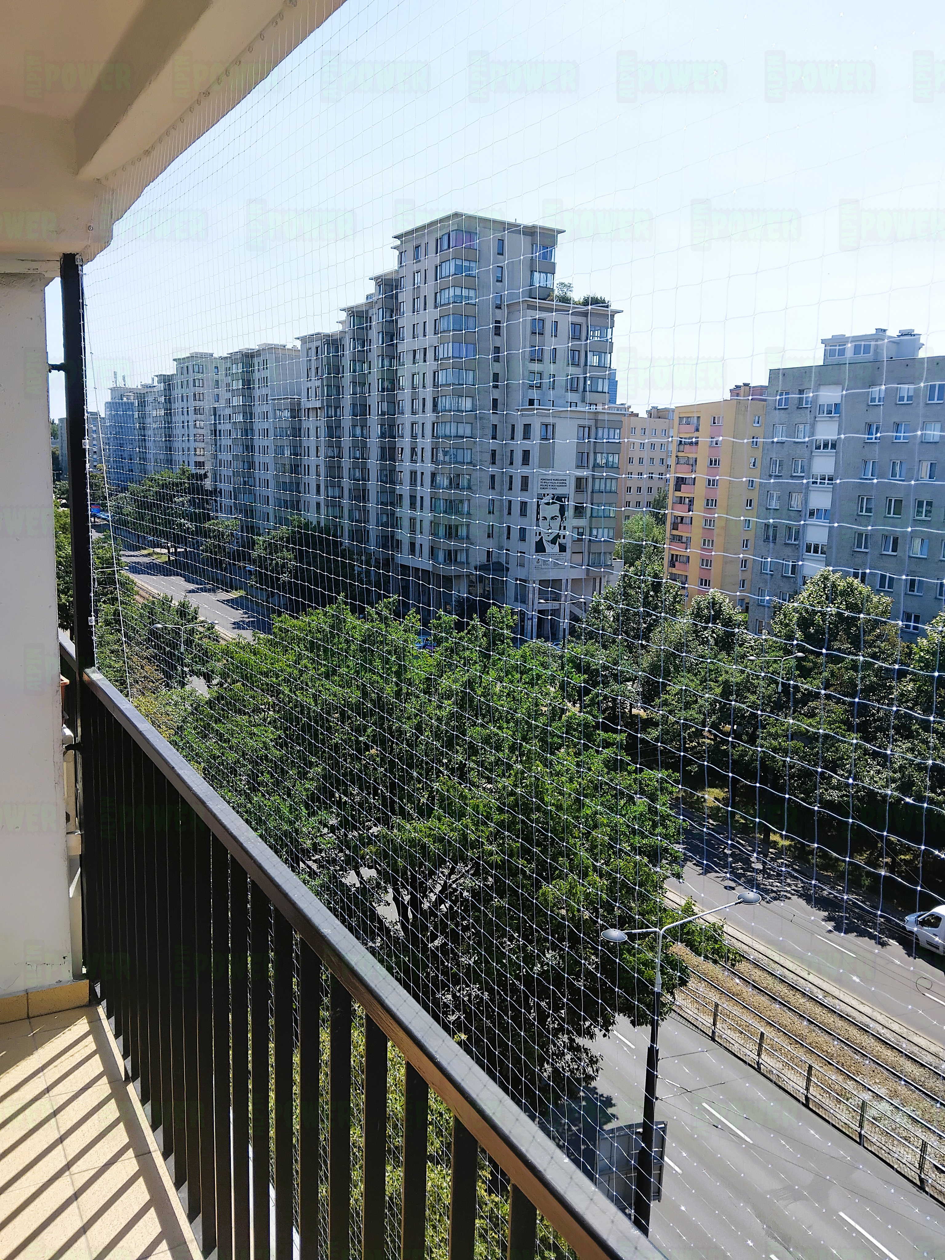  Siatka ochronna na balkon