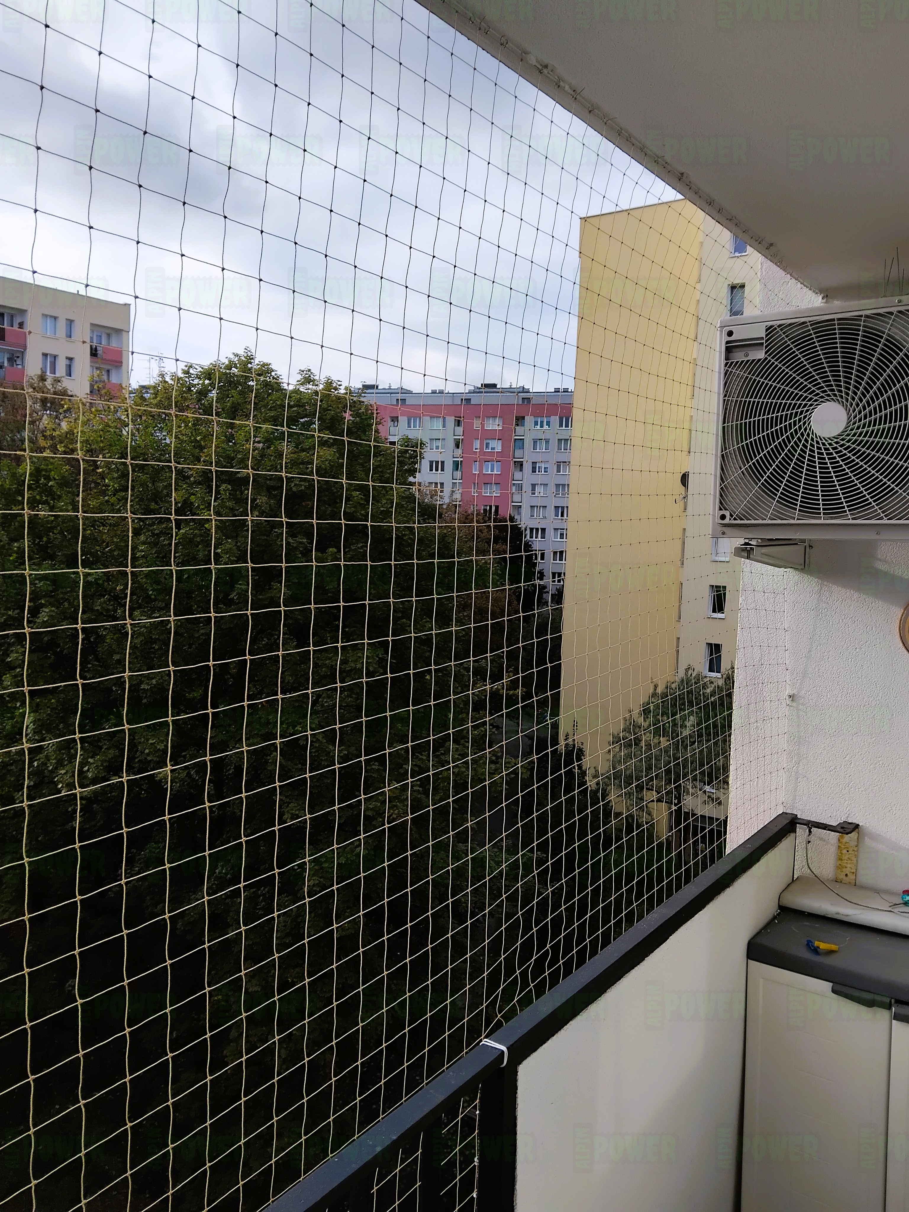  Siatka ochronna na balkon